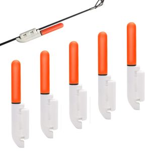 5 Stücke Nachtangeln Rutenspitze Lichter Knicklichter Angeln Schwimmt Wasserdicht Glow Stick LED Leuchtstäbe Angeln für Nachtangeln Meeresangeln