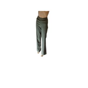 Tehotenské nohavice 22218-G christoff khaki "Lili" pupok výška extra dlhé - veľkosť 34
