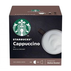 Kapsułki do kawy "Cappuccino", 6+6szt, STARBUCKS by Dolce Gusto