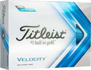 Titleist Velocity Golfbälle 12 Stück Blau