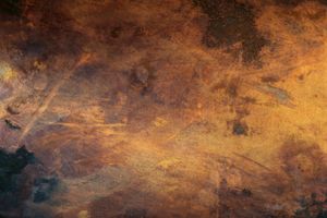 Vlies Fototapete VERKRATZTES KUPFER 375 x 250 cm (inkl. Kleister) - Vlies Tapete, Wandtapete, Wandbilder - Tapete für Wohnzimmer Schlafzimmer, Büro, Küche - Montagefertig