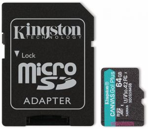 Kingston Technology Canvas Go! Plus 64 GB MicroSD UHS-I Klasa 10