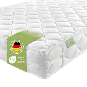 Ergonomische 7-Zonen Kaltschaummatratze | 90 x 200 cm | 16 cm | H2 & H3 | DREAMSTAR Ergo Flex Duo | Wendematratze Ergonomische 7-Zonen Kaltschaummatratze | 90 x 200 cm | 16 cm | H2 & H3 | DREAMSTAR Ergo Flex Duo | Wendematratze