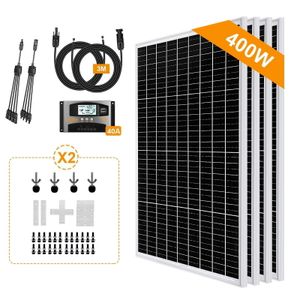 400W Solarpanel Solarmodul Balkon Solaranlage Komplettset Solar Set Photovoltaik