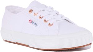 Superga 2750 Cotu Women's Classic Lace-up Le Wand Trainers White - 5.5 UK - 39 EU - 8 US / White