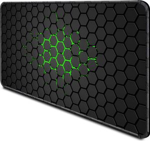 Mauspad XXL Gaming 900x400 mm Groß Tischunterlage Large Size Spezielle Oberfläche Schreibtischunterlage Verbessert Präzision Geschwindigkeit Retoo