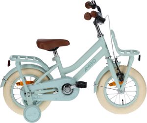 AMIGO Kinderfahrräder Mädchen Bella 12 Zoll 21 cm Mädchen Rücktrittbremse Grün