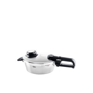 Fissler Vitavit Premium / Schnell-Bratpfanne (1,8 L, Ø 18 cm) Edelstahl-Dampfkochtopf,4-Garstufen, inkl. Einsatz - Induktion