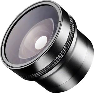 Walimex Fish-Eye Vorsatzobjektiv und Makrovorsatz 0,25 x 58mm