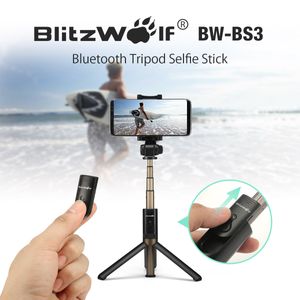 BlitzWolf skalierbares Selfie Stick-Stativ mit kabelloser Fernbedienung für iPhone X / iPhone 8/8 Plus / iPhone 7/7 Plus / iPhone 6 Plus, Galaxy S9 / S9 Plus / S8 / S8 Plus / S7 / Note 8, Huawei, More Mehr