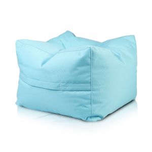 Křeslo Cubo Outdoor z polyesteru - Měkké a pohodlné - Moderní - Barva: M2 Světle modrá