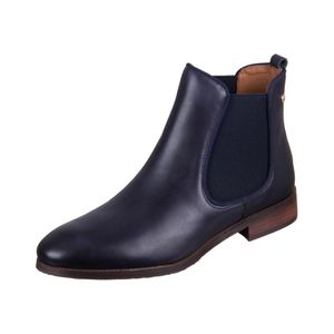 Pikolinos Damen Stiefelette Chelsea Boot Stretcheinsätze Royal W4D-8637ST, Größe:39 EU, Farbe:Mehrfarbig