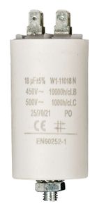 Kondensator 18.0uf / 450 v + Aarde Kondensator 18.0uf / 450 v + Aarde