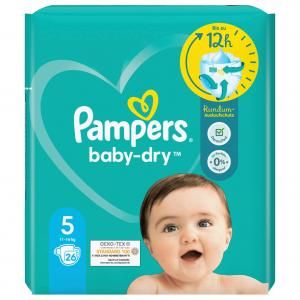 Pampers Baby Dry Gr.5 junior 11-16kg Singlep. 26 St