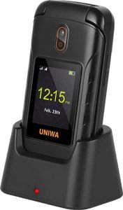 Lipa Uniwa V909T Senioren Handy 4G – Handy für Senioren - Große Tasten- Seniorentelefon - SOS - Bluetooth – Docking – Seniorenhandy – Seniorenhandy
