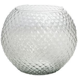 Sandra Rich Kugelvase Diamond Glas Ø16cm 801351