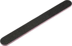 10 Profi Feilen Nagelfeilen 100/180 Gerade Schwarz