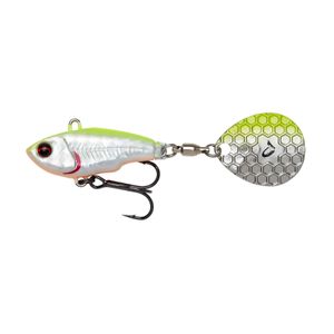 Savage Gear Fat Tail Spin (NL) Lemon Back Flash 5,5 cm 6,5 g Wobler