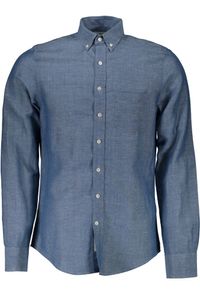 GANT Košile pánská textilní modrá SF2520 - Velikost: S