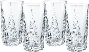 Sklenice Nachtmann Longdrink Sculpture 4ks, 420 ml