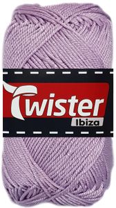 50 Gramm Twister Ibiza aus 100 % Baumwolle 43 Flieder