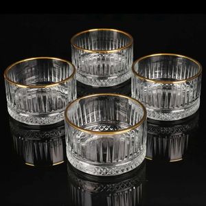 Pasabahce Elysia Golden touch Glasschalen 4-er Set Cups, Glasschüsseln, Knaberschüsseln