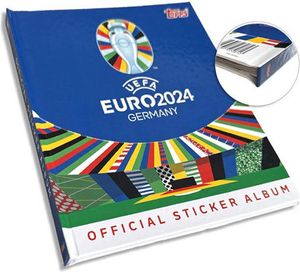 Topps UEFA EURO 2024 Sticker Album Hardcover Topps UEFA EURO 2024 Sticker Album Hardcover