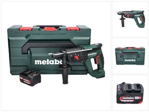 Metabo KH 18 LTX 24 akumulatorowy młot udarowo-obrotowy 18 V 2,1 J SDS plus + 1x akumulator 4,0 Ah + metaBOX - bez ładowarki
