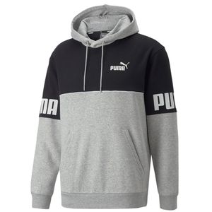Puma Colorblock Hoodie Herren Pullover, Größe:XL, Farbe:Grau