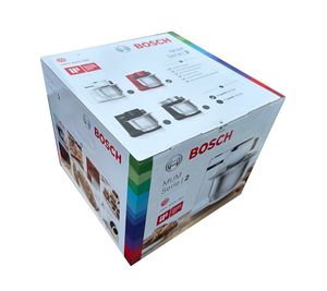 Bosch MUM2 MUMS2ER01 Küchenmaschine 700 Watt 4 Geschwindigkeitsstufen 3,8 l