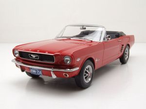 Norev 182810 Ford Mustang Convertible 1966 rot 1:18