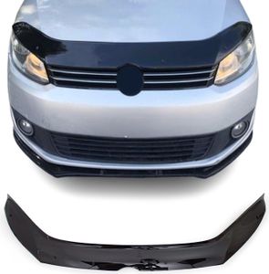 Motorhaube Deflektor Insekten Steinschlagschutz für VW Caddy 2010-2015 Dunkel