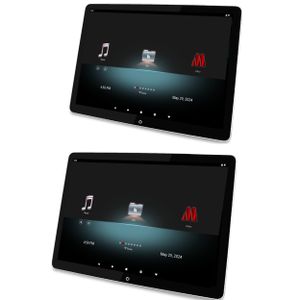 Für Mercedes 1 Set 12" Touchscreen Android Kopfstützen Monitor 8+128GB WiFi+SIM