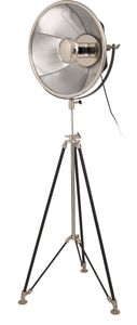 44958 - Stehlampe Jehannina 100 Schwarz / Silber