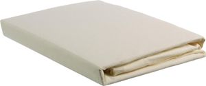 BH Jersey TD Spannbettlaken für Topper Natur, Größe:180 x 200/220 cm