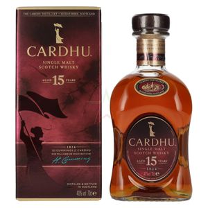 Cardhu 15 Years Old Single Malt Scotch Whisky 40,00 %  0,70 Liter