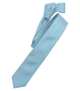 Venti Krawatte Hellgrün New Karo 100% Seide 6cm Breit Schmale Form Fleckenabweisend