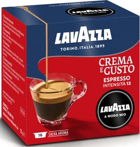 Kapsułki kawy LAVAZZA A Modo Mio CREMA E GUSTO 16 kapsułek