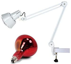 275W infračervená lampa infračervená lampa reflektor tepelná lampa červené světlo lampa s klipem