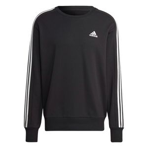 Adidas Essentials French Terry 3-Stripes Pullover Herren