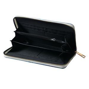 Clayre & Eef Brieftasche 19x10 cm Blau Kunststoff Katze