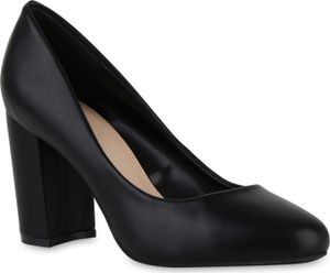VAN HILL Damen Klassische Pumps Absatzschuhe Elegante Schuhe 841385, Farbe: Schwarz, Größe: 36 VAN HILL Damen Klassische Pumps Absatzschuhe Elegante Schuhe 841385, Farbe: Schwarz, Größe: 36