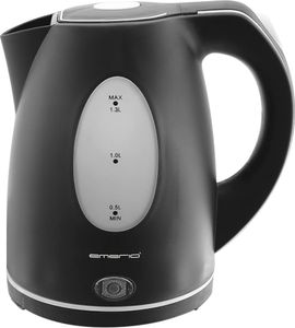Emerio Wasserkocher 1.3L Wasserstandsanzeige schwarz