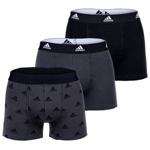 Adidas Active Flex Cotton Trunk Boxershorts Herren (3-Pack)