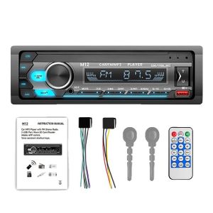Auto-Stereo-Radio, Bluetooth 50, Sprachassistenten-Steuerung, M12-32G