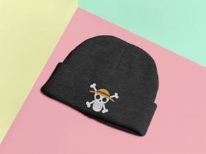 Zimná čiapka One Piece OP lebka Gang Flag Symbol Anime Cap Uni