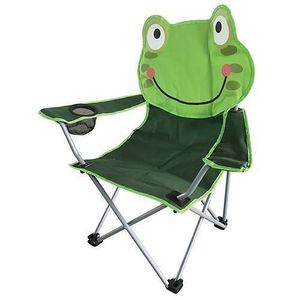 Klappstuhl für Garten, Camping, Angeln, für Kinder, Modell Frosch, max. 60 kg, 35 x 35 x 55 cm