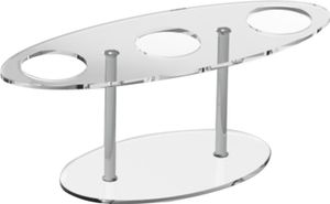 Eistütenhalter mit 3 Löchern, transparenter Präsentationsständer für Eistüten, Waffel-Handrollen-Sushi-Präsentationsständer für Hochzeiten, Geburtstagsfeiern, Jubiläen Eistütenhalter mit 3 Löchern, transparenter Präsentationsständer für Eistüten, Waffel-Handrollen-Sushi-Präsentationsständer für Hochzeiten, Geburtstagsfeiern, Jubiläen