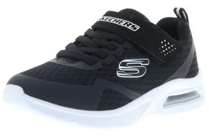 SKECHERS 403775L/BLK Microspec Max-Torvix Kinder Mädchen Jungen Sneaker Turnschuhe Halbschuhe schwarz, Größe:38, Farbe:Schwarz