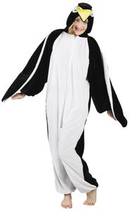 B88022-180 Pinguin Kostüm Damen Herren Gr.bis max. 180 cm Körpergröße